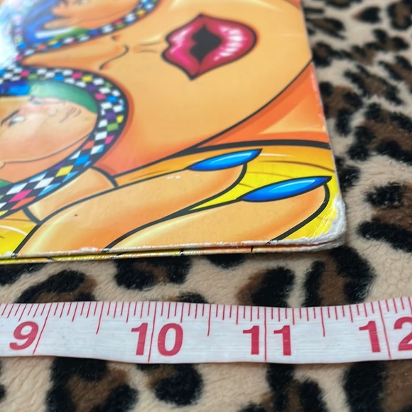 Lisa Frank CHECK HIM OUT! π Folder Vintage Rare Blonde 80s 90s Sunglasses Kiss - Picture 12 of 16